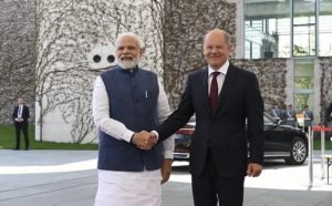 PM Modi Meets Olaf Scholz 