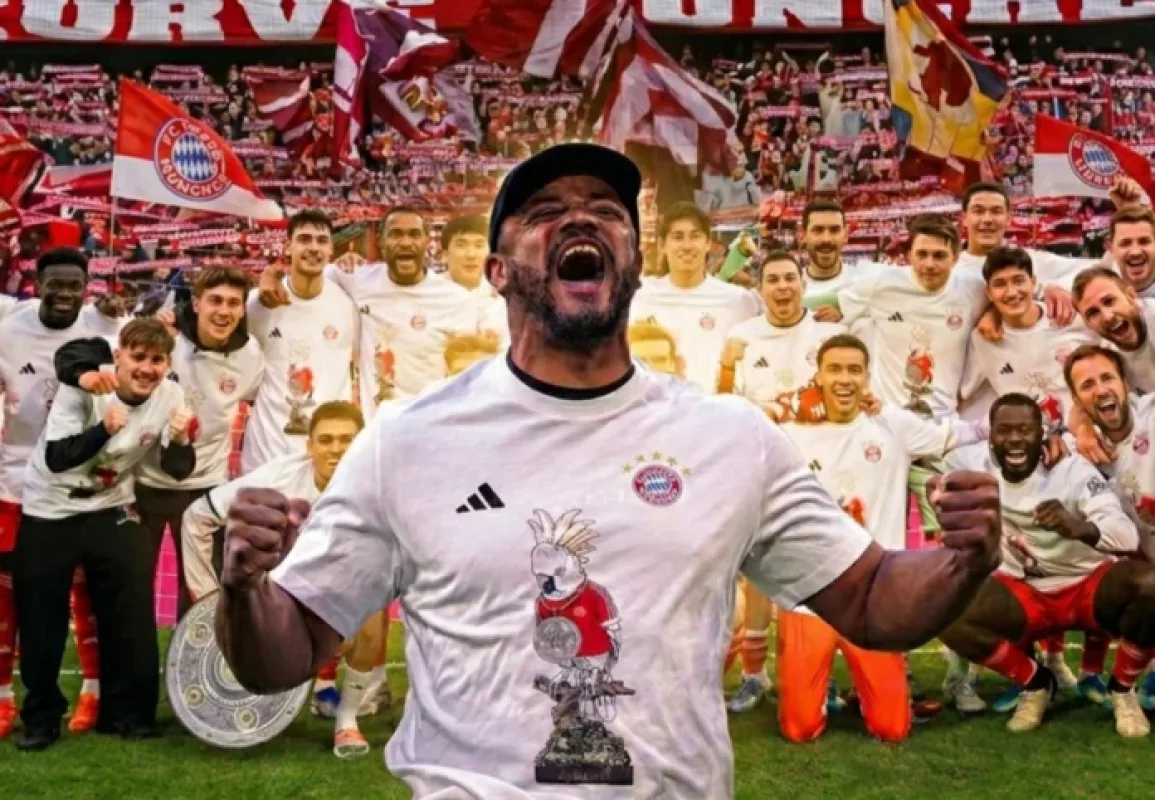 Bayern Munich Crowns Vincent Kompany’s Debut Season with 35th Bundesliga Title