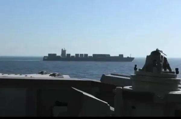 US Navy Intercepts Iranian Cargo Ship ‘Touska’ in Arabian Sea, Enforces Naval Blockade