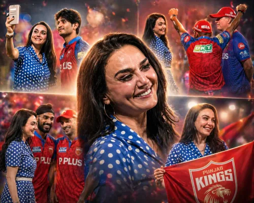 Smiles, Cheers, and Heartfelt Moments: Preity Zinta’s Passion Fuels Punjab Kings