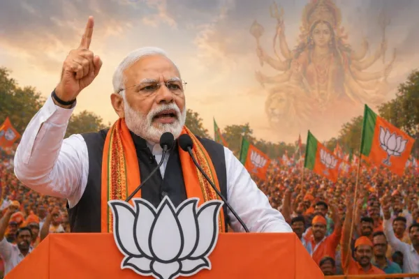 PM Modi Targets TMC in Bengal Rally, Vows “Reconstruction of Bengal” with ‘Vande Mataram’ Vision