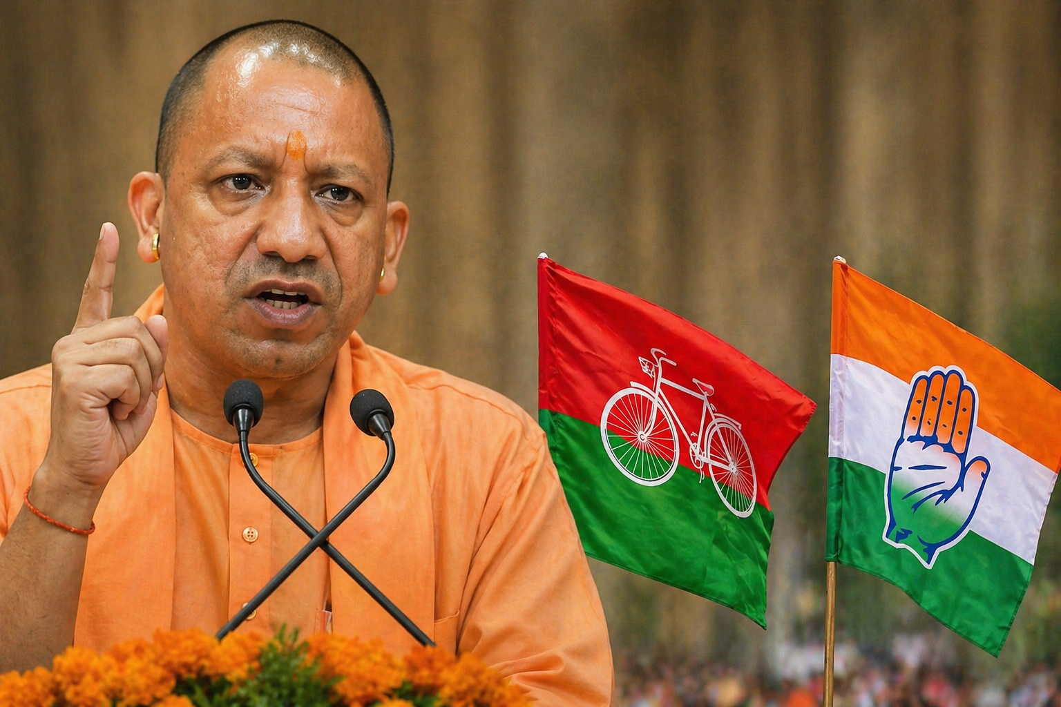 Yogi Adityanath Asks SP, Congress to Apologise Over Women’s Reservation Bill Stance