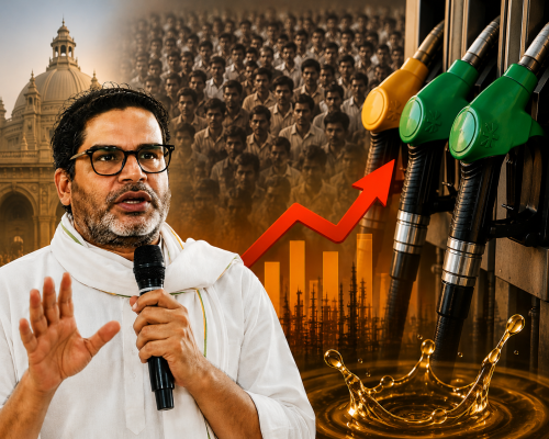 Prashant Kishor Slams Fuel Price Hike, Says Bihar Paying Higher Petrol and Diesel Costs