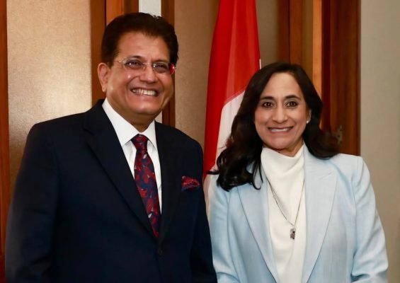 Piyush Goyal, Anita Anand Discuss Strengthening India–Canada Strategic Partnership