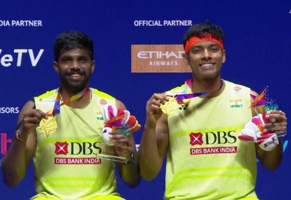 Satwiksairaj Rankireddy and Chirag Shetty Win Singapore Open Men's Doubles Title