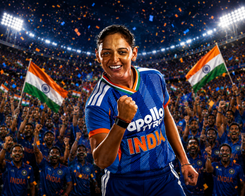 Harmanpreet Kaur Joins Elite Club with 4,000 WT20I Runs