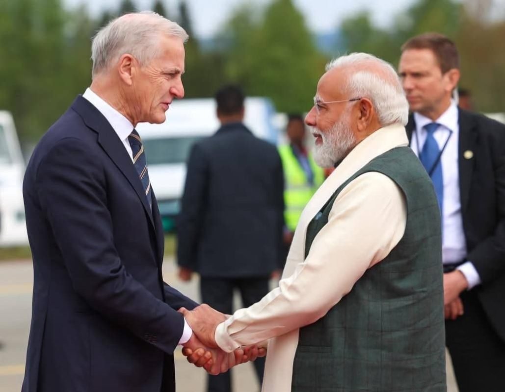 PM Narendra Modi Arrives in Oslo for Historic Norway Visit, Set to Strengthen India-Norway Ties
