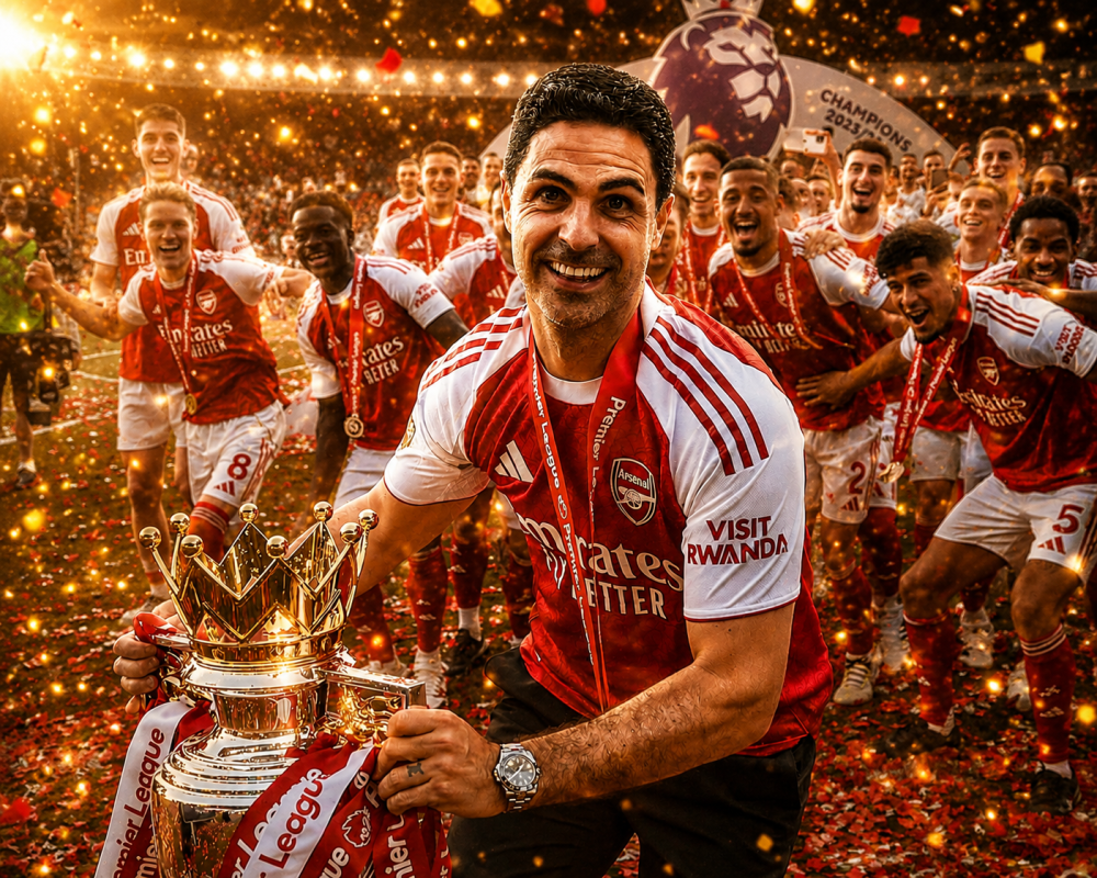 Arteta Walks in Wenger’s Footsteps: The Mastermind Behind Arsenal’s Premier League Triumph