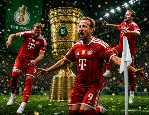 ​King Kane: Hat-Trick Hero Fires Bayern Munich to DFB-Pokal Glory and Domestic Double