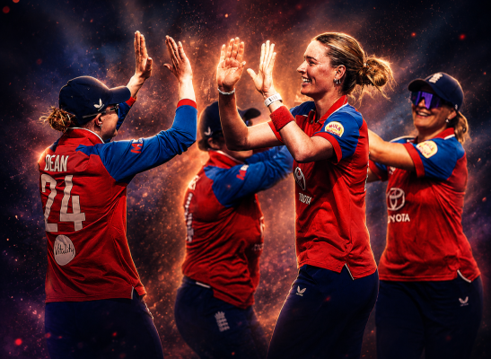 England Level Series with Clinical 26-Run Victory Over India in Bristol T20I