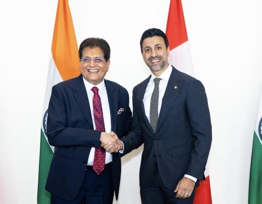 Piyush Goyal, Maninder Sidhu Hold Talks to Advance India–Canada CEPA Negotiations