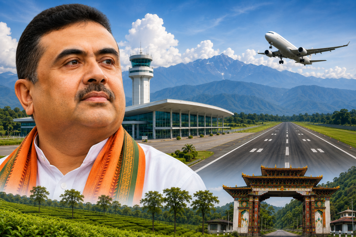 Hasimara Airport Set for Civilian Flights After Suvendu Adhikari Gives Approval