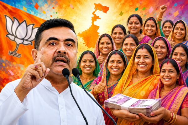 West Bengal CM Suvendu Adhikari Highlights ₹3,000 Assistance Under Annapurna Scheme