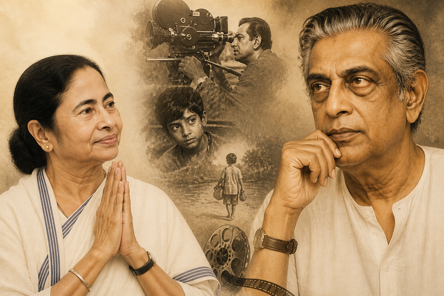 Mamata Banerjee Pays Tribute to Satyajit Ray on His Birth Anniversary, Calls Him Pride of Bengali & World Cinema