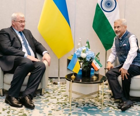 India-Ukraine Relations in Focus as Jaishankar Meets Ukrainian FM Andrii Sybiha