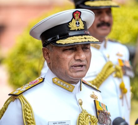 New Navy Chief Admiral Krishna Swaminathan Pledges Stronger Maritime Security