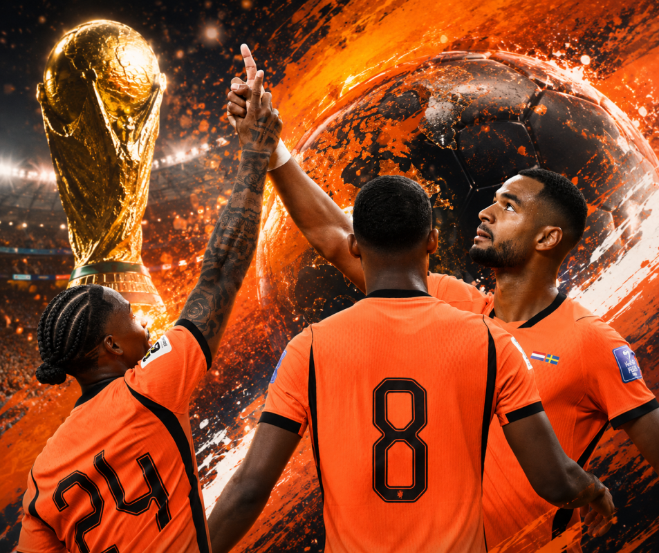 Netherlands Reach Historic 100 World Cup Goals