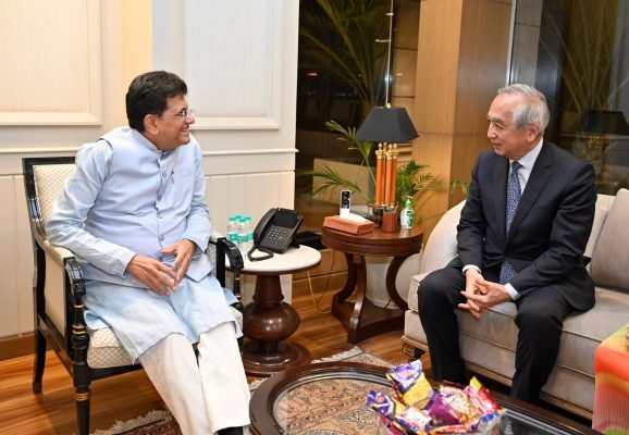 Piyush Goyal, Nippon Steel Leadership Discuss Expanding India-Japan Trade and Investment Ties