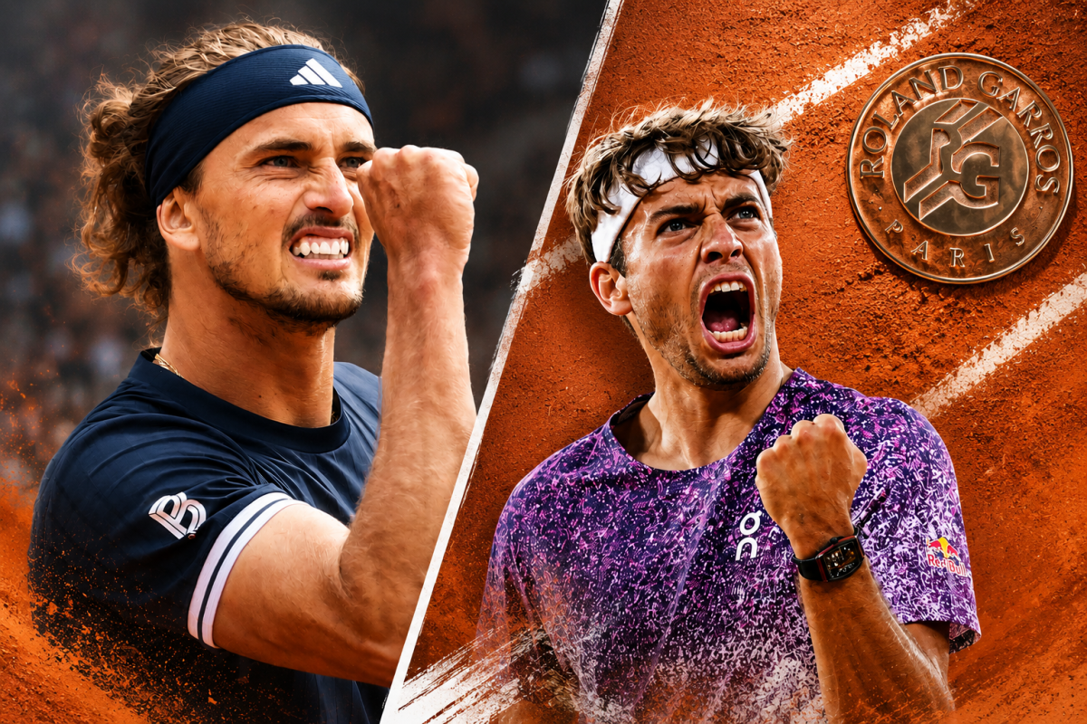 Cobolli Reaches Maiden Grand Slam Final After Arnaldi Withdraws; Zverev Awaits at Roland Garros