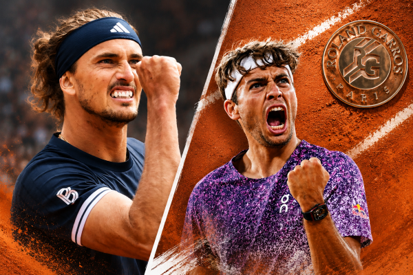 Cobolli Reaches Maiden Grand Slam Final After Arnaldi Withdraws; Zverev Awaits at Roland Garros