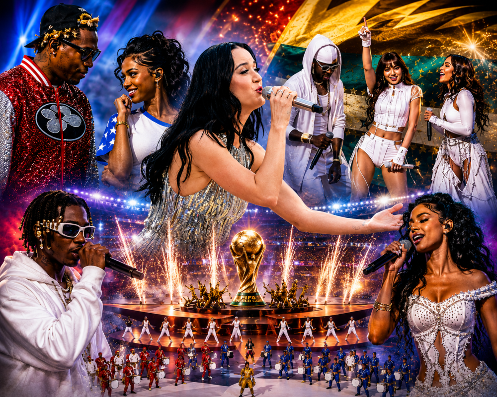 Global Superstars LISA, Anitta, Rema, Tyla, Future and Katy Perry Light Up FIFA World Cup 2026 Opener in Los Angeles
