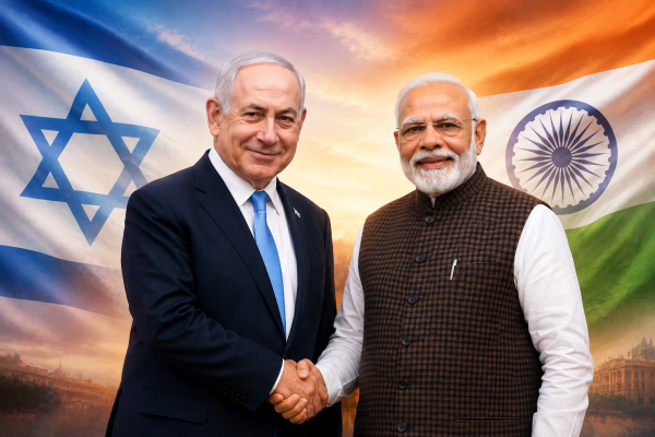 Israel PM Benjamin Netanyahu Congratulates Narendra Modi on Becoming India’s Longest-Serving Elected Prime Minister