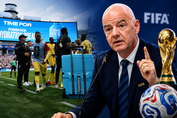 Infantino Defends Hydration Breaks at World Cups