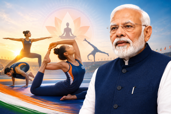 PM Modi Backs Yogasana as Competitive Sport, Highlights First World Yoga Championship in Ahmedabad