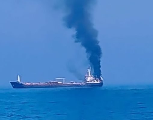 Vessel MT Jalveer Attacked Off Oman Coast; Indian Embassy Monitoring Situation
