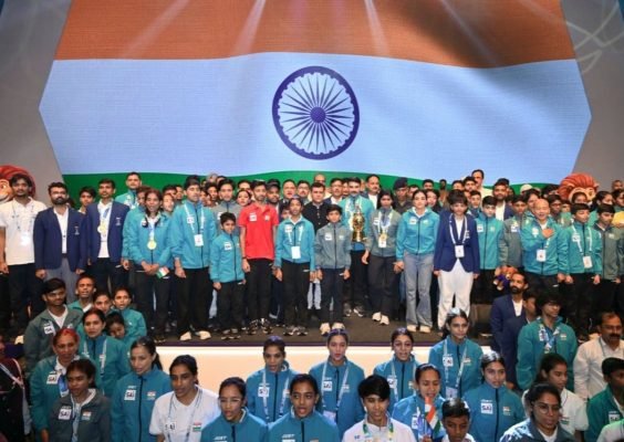 India Dominates Global Yogasana Stage with 114 Medals at World Championships