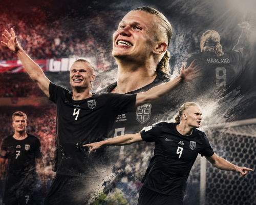 Haaland Brace Sends Norway Into World Cup Last 32