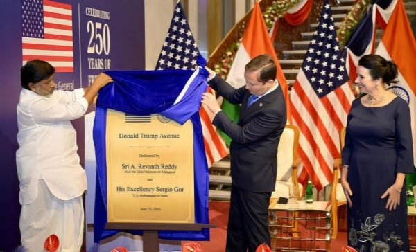 Trump Thanks India for Donald Trump Avenue in Hyderabad