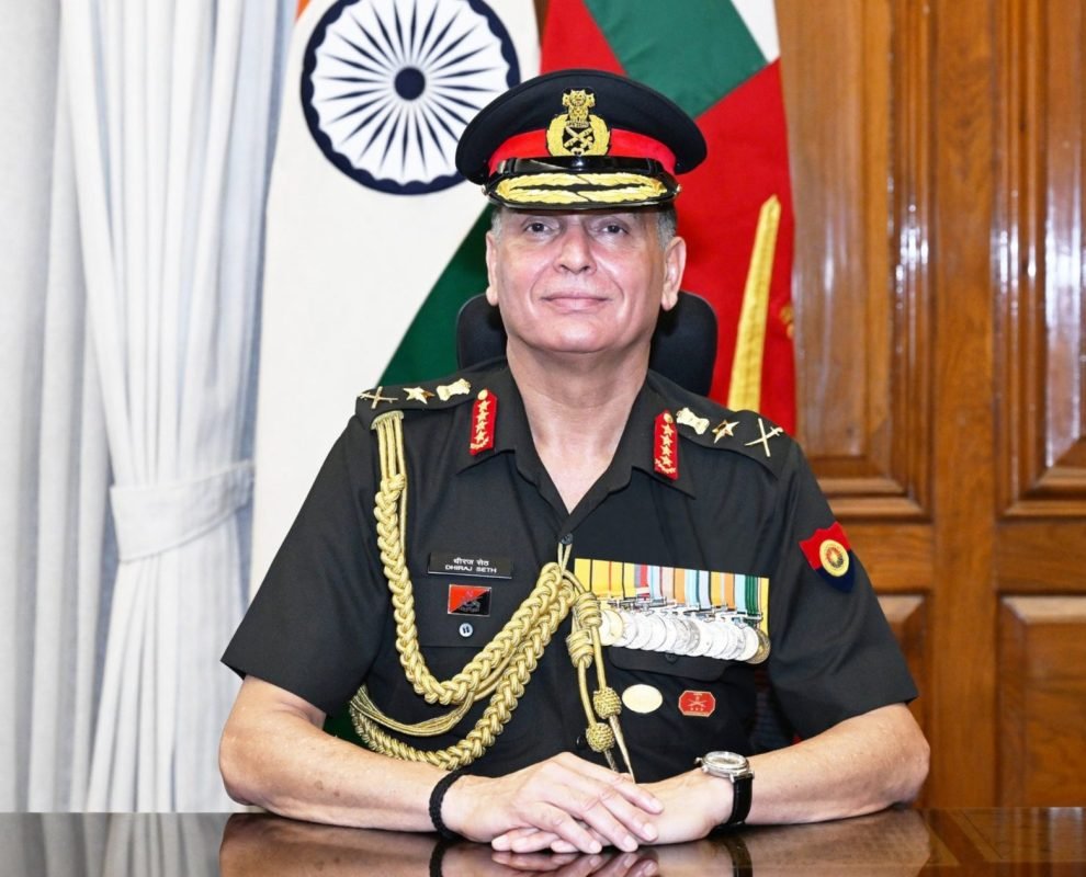 General Dhiraj Seth Takes Charge as India's 31st Chief of Army Staff