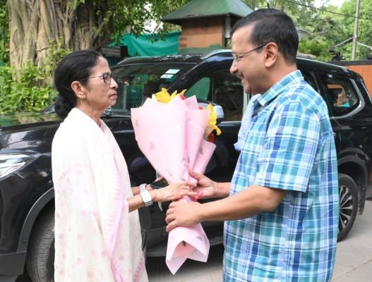 Mamata Banerjee and Arvind Kejriwal Discuss Future Political Roadmap in Delhi