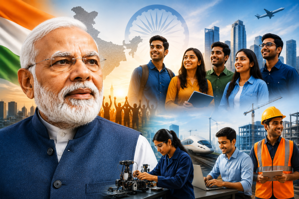 PM Modi Says World Recognizing India's Youth Power