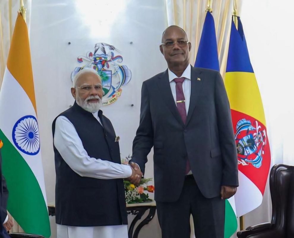 Modi, Herminie Forge Stronger India-Seychelles Alliance