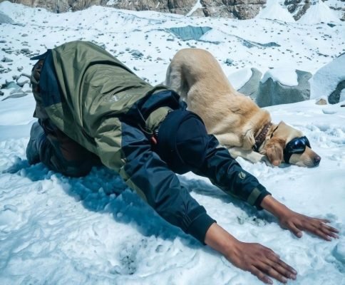 Siachen Sniffers Mark International Yoga Day at the World’s Highest Battlefield