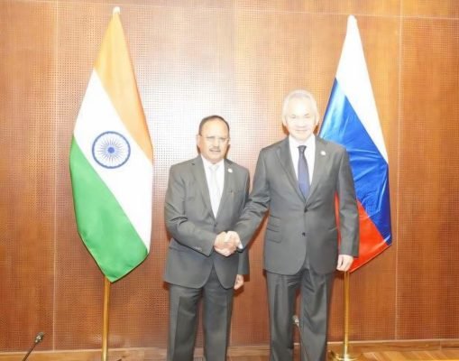 Ajit Doval, Sergei Shoigu Review India-Russia Strategic Ties at BRICS NSA Meeting
