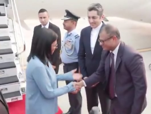 Venezuela’s Acting President Delcy Rodríguez Arrives in India on Five-Day Official Visit