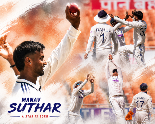 Dream Debut for Manav Suthar as India Register Record Win Over Afghanistan