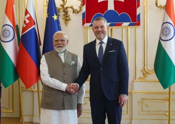 PM Narendra Modi Meets Slovak President Peter Pellegrini in Bratislava to Boost India-Slovakia Cooperation