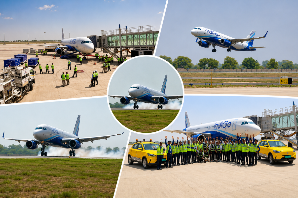 Noida International Airport Successfully Conducts Final ORAT Turnaround Trial with IndiGo