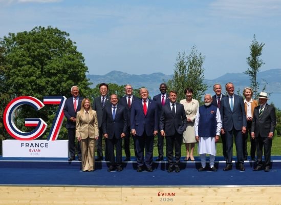 PM Modi Joins Global Leaders at G7 Summit, Emphasizes Prosperity and Sustainability