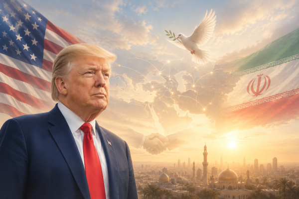 Trump Announces Major Peace Deal as US Halts Military Action Against Iran