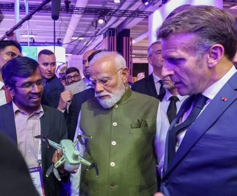 PM Modi and President Macron Explore Innovation Showcase at VivaTech 2026