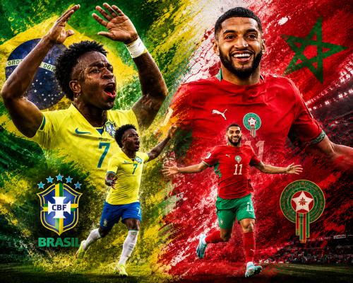 Brazil Held by Morocco Despite Stunning Vinicius Jr Goal in World Cup Opener
