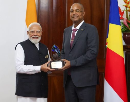 PM Modi Receives Seychelles' 'Guardian of the Blue Horizon' Honour