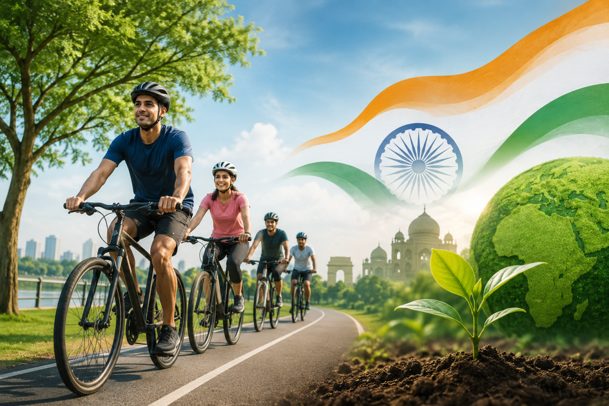 World Bicycle Day: Sports Minister Mansukh Mandaviya Urges Youth to Pedal Towards a Healthier and Greener India