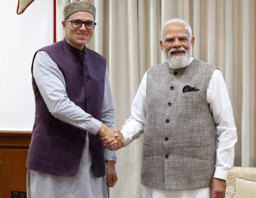 J&K Chief Minister Omar Abdullah Meets Prime Minister Narendra Modi