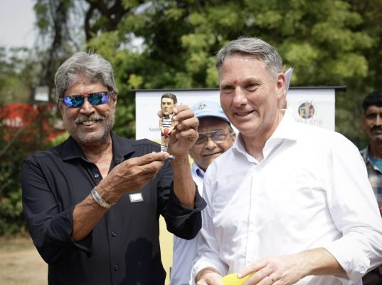 Richard Marles Announces Australia-Backed Mental Health Initiative with Kapil Dev’s Kinship